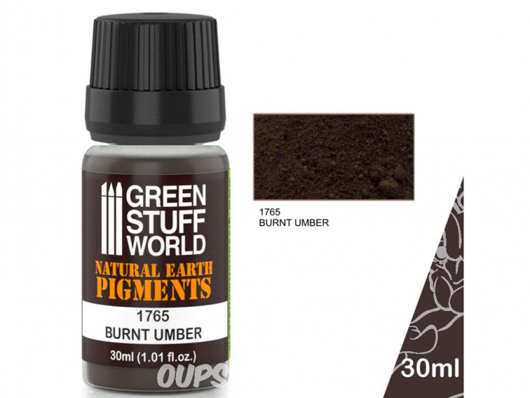 Green Stuff 1765 Pigment BURNT UMBER 30ml