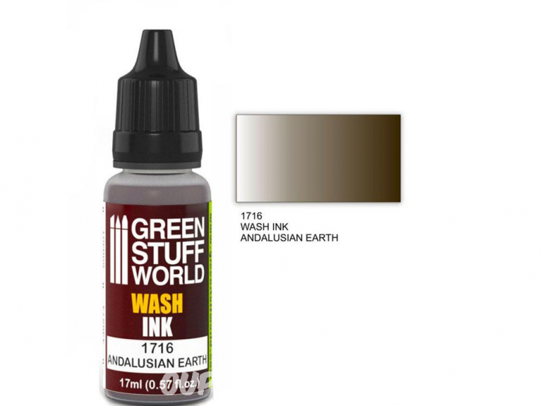 Green Stuff 1716 Encre Wash ANDALUSIAN EARTH 17ml
