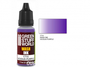 Green Stuff 1714 Encre Wash VICIOUS PURPLE 17ml