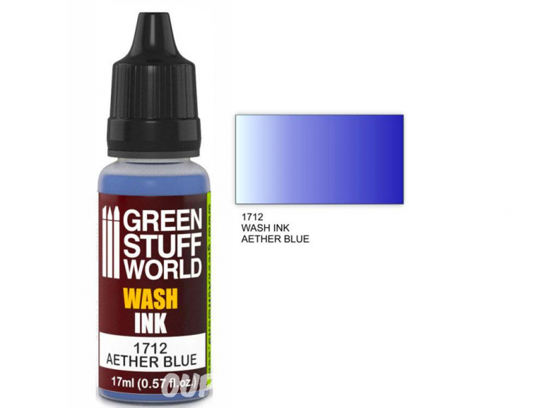 Green Stuff 1712 Encre Wash AETHER BLUE 17ml