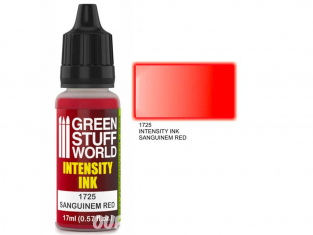 Green Stuff 1725 Encre d'Intensité SANGUINEM RED 17ml