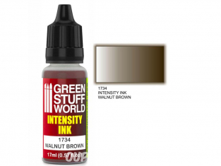 Green Stuff 1734 Encre d'Intensité WALNUT BROWN 17ml