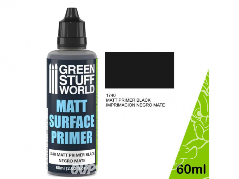 Green Stuff 500998 Primaire Noir Mate 60ml