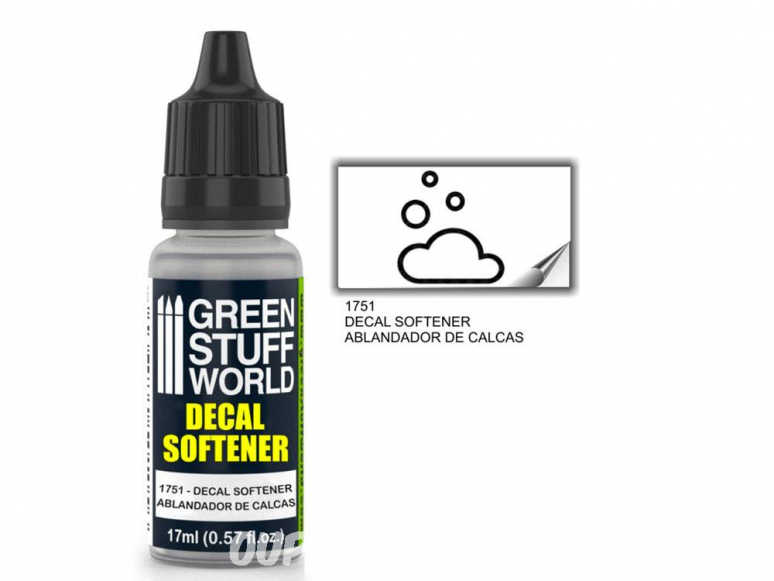 Green Stuff 501100 Adoucisseur de decalques 17ml