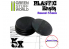 Green Stuff 503241 Socles Plastiques ROND 55 mm Noir