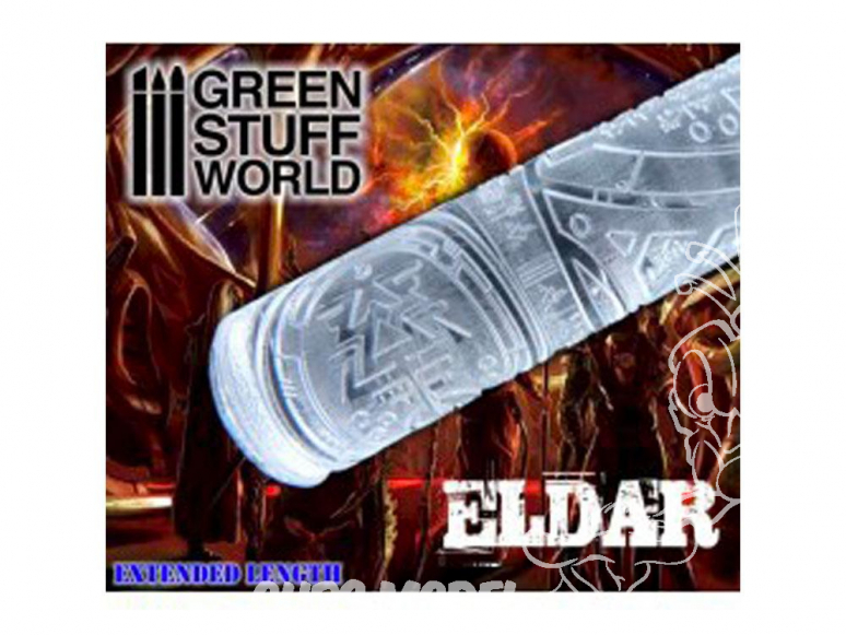 Green Stuff 500424 Rouleaux texturés - ELDAR