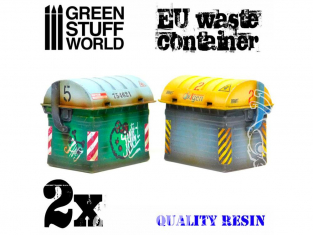 Green Stuff 503357 Conteneurs Européens en resine