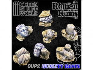 Green Stuff 502794 Ruines Romaines en resine