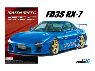 Aoshima maquette voiture 53584 Mazda RX-7 FD3S GT-Concept 1999 1/24