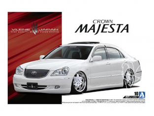 Aoshima maquette voiture 52365 Vlene UZS186 Majesta 2004 Toyota Crown 1/24