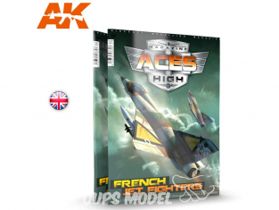 Ak interactive Magazine Aces High AK2931 N°15 Chasseurs à réactions Français En Anglais