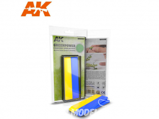 AK interactive ak8208 Mastic Bi-composant Greenpower 2 x 10cm