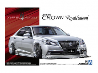 Aoshima maquette voiture 08553 Vlene AWS210 Toyota Crown Royal Saloon 2012 1/24