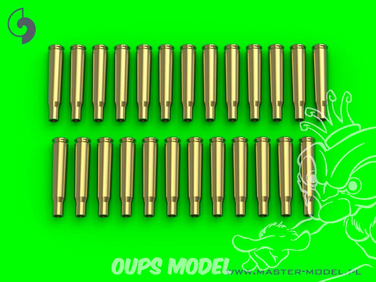 Master Model GM-16-001 Browning .50 calibre (12.7mm) douilles vides (25pcs) 1/16