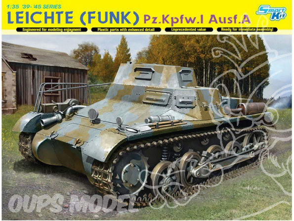 DRAGON maquette militaire 6591 Leichte (Funk) Pz.Kpfw.I Ausf.A 1/35