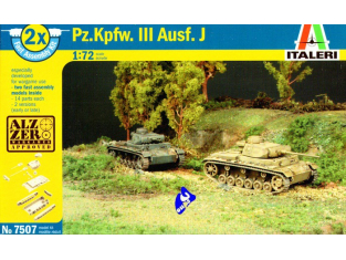 ITALERI maquette militaire 7507 Pz.Kpfw III Ausf.J 1/72