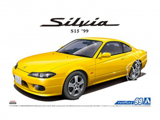 Aoshima maquette voiture 56790 Nissan Silvia S15 Spec.R 1999 1/24