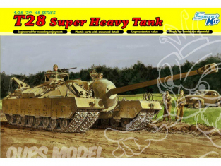 DRAGON maquette militaire 6750 T28 Super Heavy Tank 1/35