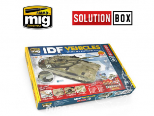 MIG Solution Box 7701 Véhicules IDF Couleurs et Vieillissement - Livre