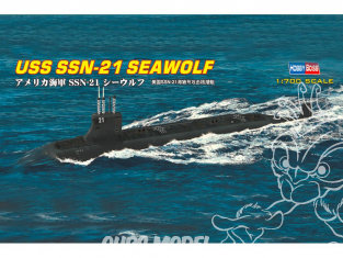 HOBBY BOSS maquette bateau 87003 SOUS MARIN USS SEAWOLF SSN-21 1