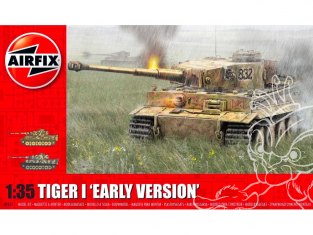 Airfix maquette militaire A1363 Tigre I Early Version 1/35