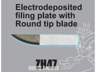 Oups ZH47 Pointe ddiamant électrodéposition lame ronde ZH47 pour Cutter à Ultrasons