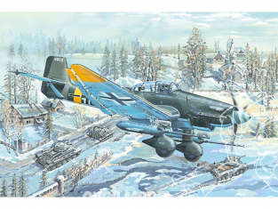 TRUMPETER maquette avion 02425 JUNKERS JU-87G-2 "STUKA" 1944 1/24