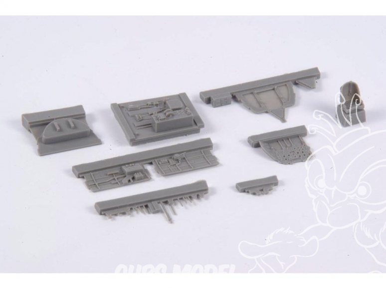 Cmk kit d'amelioration 4370 J2M3 Raiden (Jack) Ensemble de cockpit pour kit Hasegawa 1/48