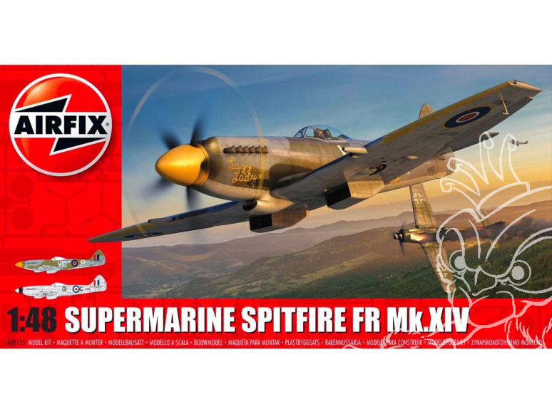 Airfix maquette avion A05135 Supermarine Spitfire FR Mk.XIV 1/48