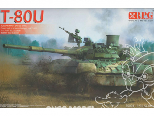 RPG-Model maquette militaire 35001 Char de combat principal russe T-80U 1/35