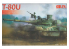 RPG-Model maquette militaire 35001 Char de combat principal russe T-80U 1/35