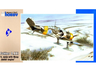 Special Hobby maquette Avion 48073 Fokker D.XXI 1/48
