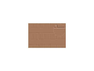 Slaters 429 Feuille de polystyrène imitation toiture tuile beige 7mm