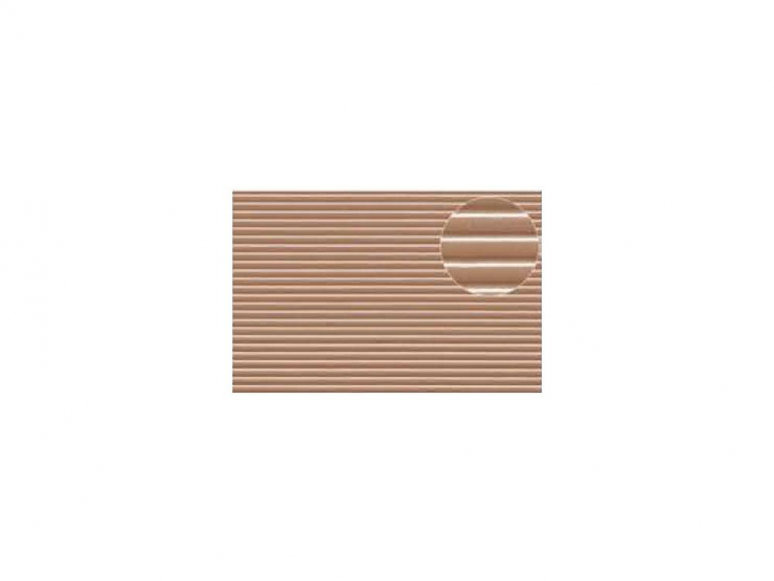 Slaters 432 Feuille de polystyrène imitation planches espacées beige 1mm