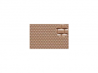 Slaters 442 Feuille de polystyrène imitation tuile de toiture beige 2mm