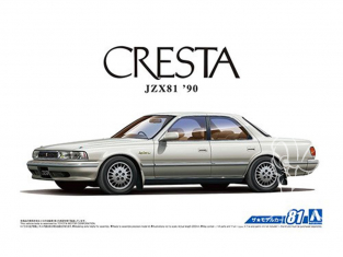 Aoshima maquette voiture 56127 Toyota Cresta JZX81 2.5 Super Lucent G 1990 1/24