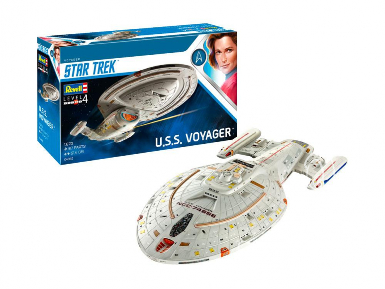 Revell maquette Star Trek 04992 U.S.S. Voyager 1/600