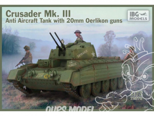 IBG maquette militaire 72070 Crusader Mk.III 1/72