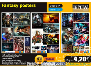 ETA diorama 247 Posters Fantasy 1/24