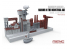 Meng maquette sous marin WB-006 Construire un quai pour vos constructions de navires de guerre Cartoon