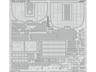 Eduard photodécoupe avion 32440 Bomb bay B-24 Hobby Boss 1/32