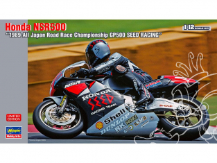 Hasegawa maquette moto 21719 Honda NSR500 Championnat du monde de courses sur route du Japon, GP500 1989 1/12
