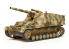 TAMIYA maquette militaire 35367 HUMMEL ALLEMAND CANON AUTOMOTEUR ALLEMAND (PRODUCTION TARDIVE) 1/35