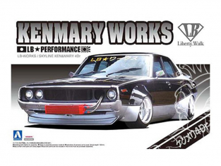 Aoshima maquette voiture 09826 LB Works KEN MARY 4Dr Skyline - Liberty Walk 1/24