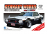 Aoshima maquette voiture 10686 LB Works KEN MARY 4Dr Skyline Police Voiture patrouille - Liberty Walk 1/24