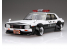 Aoshima maquette voiture 10686 LB Works KEN MARY 4Dr Skyline Police Voiture patrouille - Liberty Walk 1/24