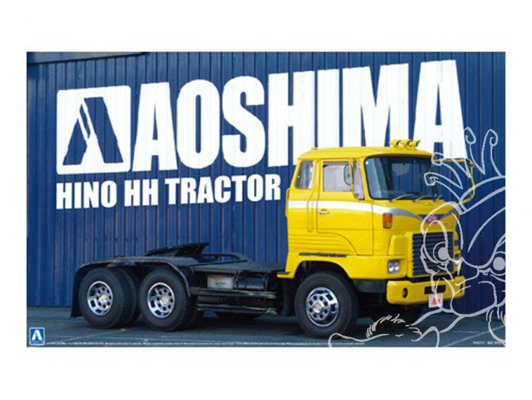 Aoshima maquette camion 07730 Hino HH Tracteur 1/32