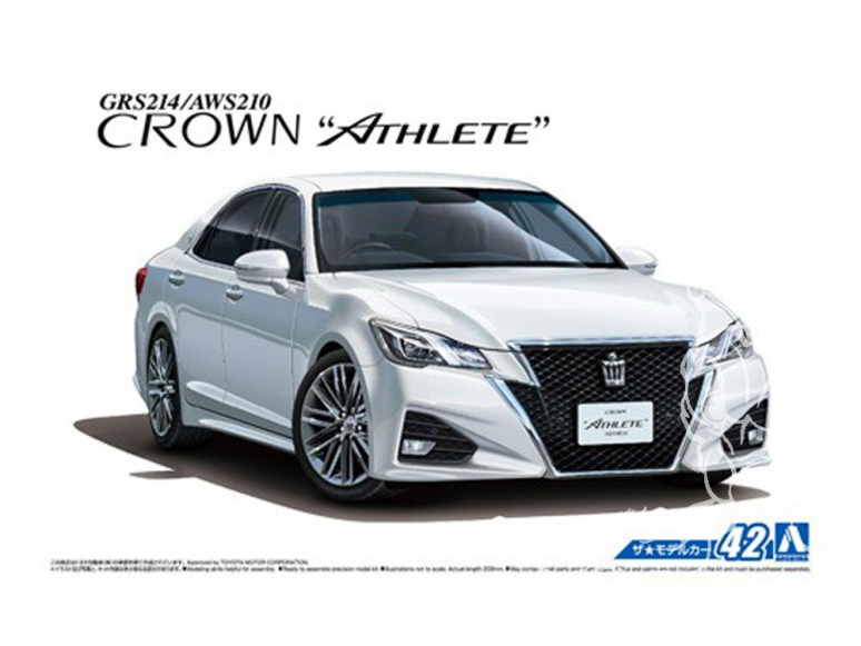 Aoshima maquette voiture 50811 Toyota Crown Athlete GRS214 / AWS210 2015 1/24