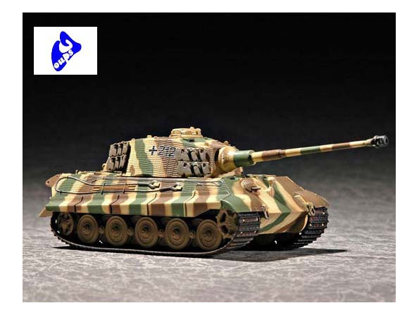 TRUMPETER maquette militaire 07291 KINGTIGER avec zimmerit 1/72