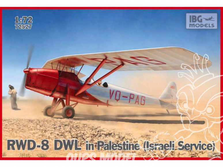 IBG maquette avion 72527 RWD-8 DWL en Palestine 1/72
